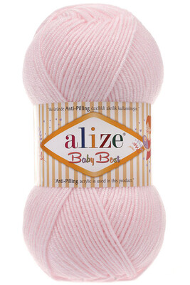 Alize Yarn - ALİZE BABY BEST KNİTTİNG YARN 184 POWDER PINK