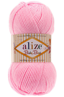 Alize Yarn - ALİZE BABY BEST KNİTTİNG YARN 191 LIGTH PINK