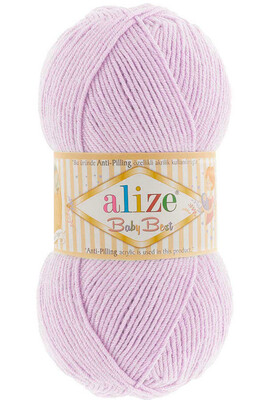 Alize Yarn - ALİZE BABY BEST KNİTTİNG YARN 27 LILAC