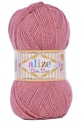 Alize Yarn - ALİZE BABY BEST KNİTTİNG YARN 354 ROSE