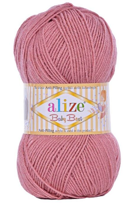 Alize Yarn - ALİZE BABY BEST KNİTTİNG YARN 354 ROSE