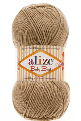 Alize Yarn - ALİZE BABY BEST KNİTTİNG YARN 368 CAMEL HAİR