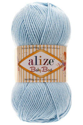 Alize Yarn - ALİZE BABY BEST KNİTTİNG YARN 40 BLUE