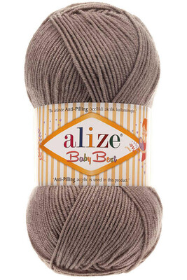 Alize Yarn - ALİZE BABY BEST KNİTTİNG YARN 534 LIGHT BROWN