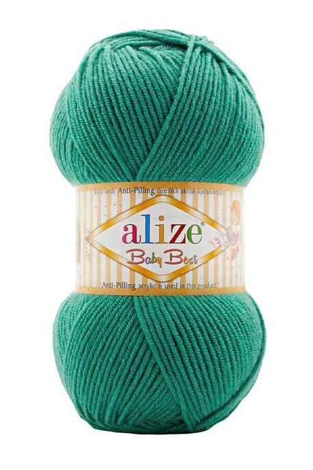 Alize Yarn - ALİZE BABY BEST KNİTTİNG YARN 623 Green