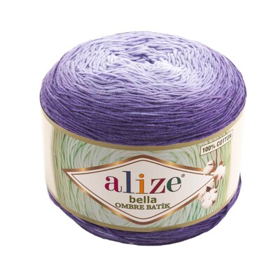 Alize Yarn - ALİZE BELLA OMBRE BATİK YARN 7406