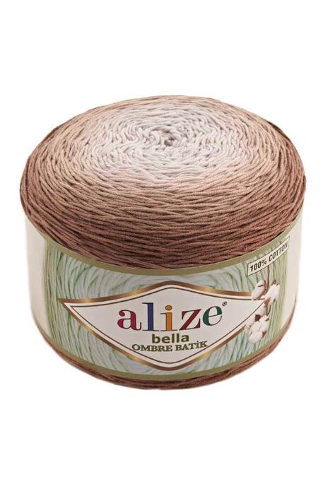 Alize Yarn - ALİZE BELLA OMBRE BATİK YARN 7410