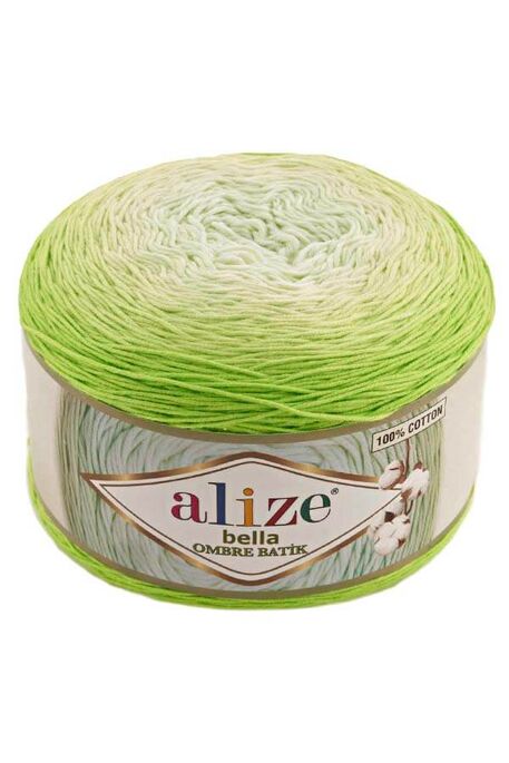 Alize Yarn - ALİZE BELLA OMBRE BATİK YARN 7412