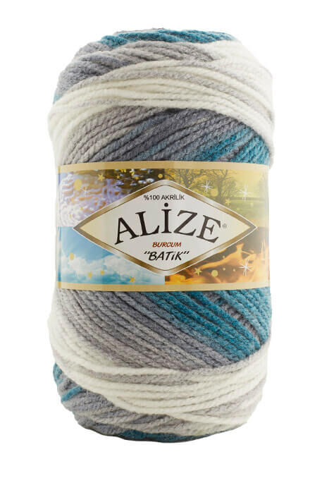 Alize Yarn - ALİZE BURCUM BATİK 7640