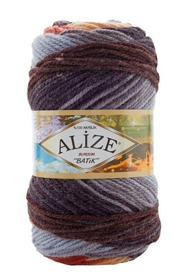 Alize Yarn - ALİZE BURCUM BATİK 7942