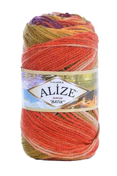 Alize Yarn - ALİZE BURCUM BATİK 8027