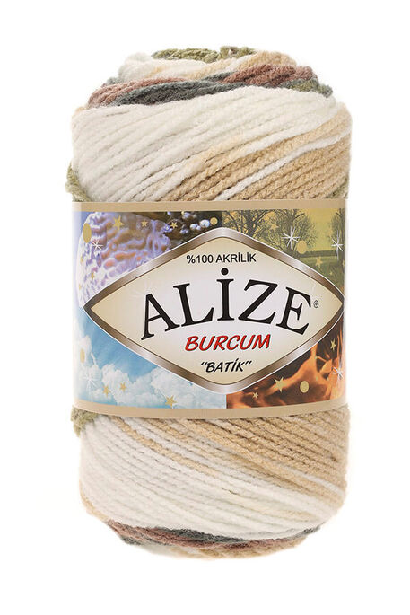 Alize Yarn - ALİZE BURCUM BATİK YARN 1893