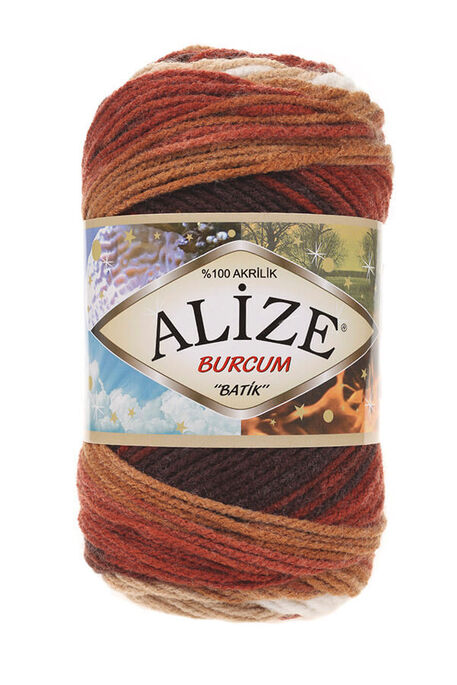 Alize Yarn - ALİZE BURCUM BATİK YARN 2626