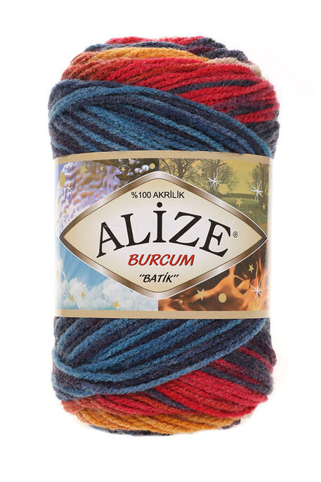 Alize Yarn - ALİZE BURCUM BATİK YARN 4340