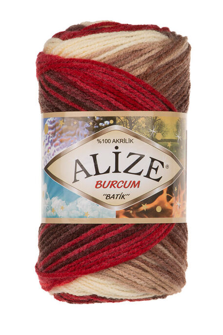 Alize Yarn - ALİZE BURCUM BATİK YARN 4574