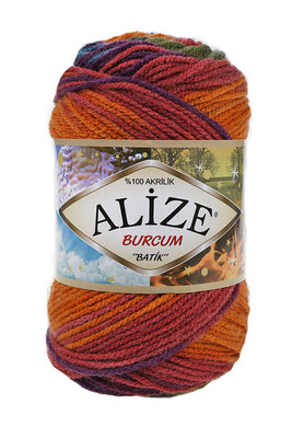 Alize Yarn - ALİZE BURCUM BATİK YARN 4827