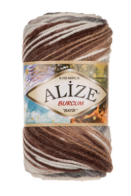 Alize Yarn - ALİZE BURCUM BATİK YARN 5742