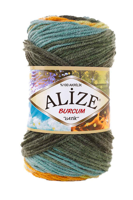 Alize Yarn - ALİZE BURCUM BATİK YARN 7099