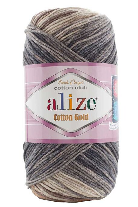 Alize Yarn - ALİZE COTTON GOLD BATİK 5742