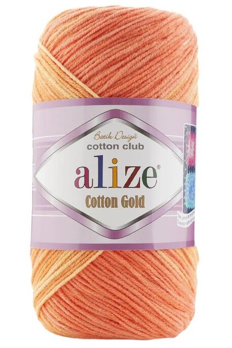 Alize Yarn - ALİZE COTTON GOLD BATİK 7687