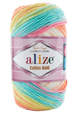 Alize Yarn - ALİZE COTTON GOLD BATİK 7937