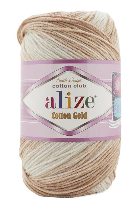 Alize Yarn - ALİZE COTTON GOLD BATİK 7798