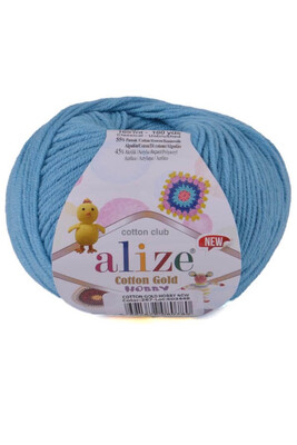 ALİZE - ALİZE COTTON GOLD HOBBY NEW 287 Turkuaz