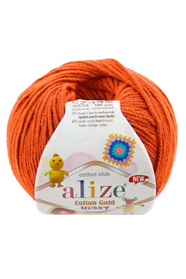 ALİZE - ALİZE COTTON GOLD HOBBY NEW 37 Oranj