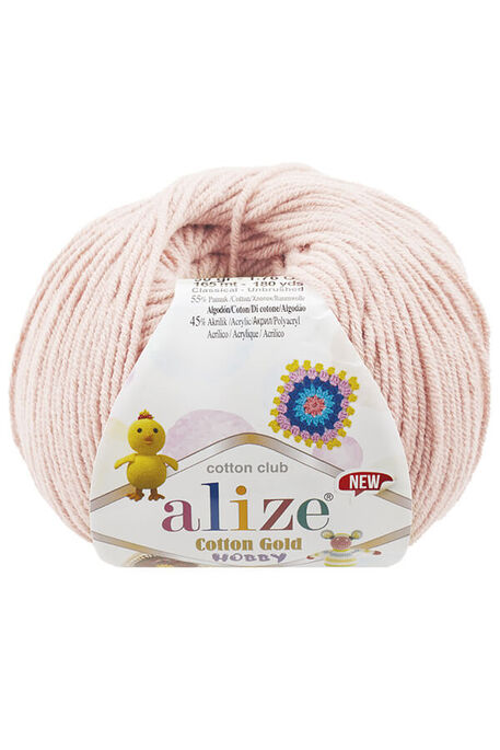 Alize Yarn - ALİZE COTTON GOLD HOBBY NEW 382 Ten