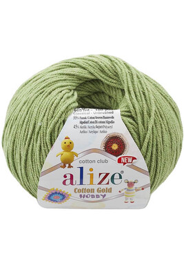 ALİZE - ALİZE COTTON GOLD HOBBY NEW 485 Yeşil