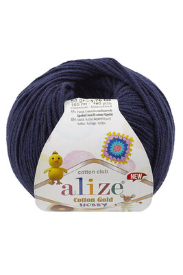 ALİZE - ALİZE COTTON GOLD HOBBY NEW 58 Lacivert