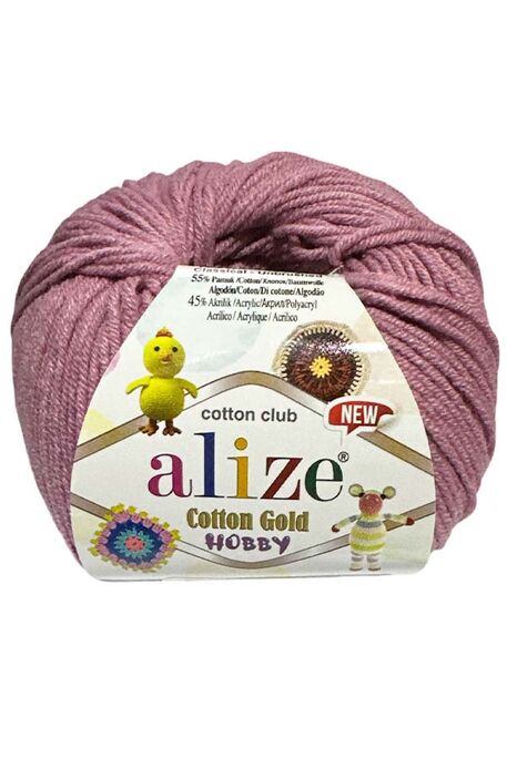 ALİZE - ALİZE COTTON GOLD HOBBY NEW 676 Gül Kurusu