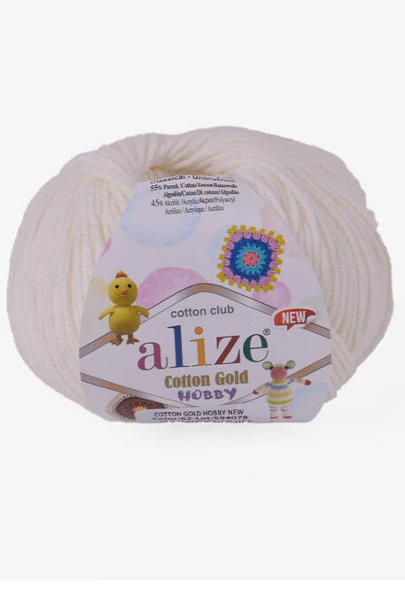 Alize Yarn - ALİZE COTTON GOLD HOBBY NEW YARN 62