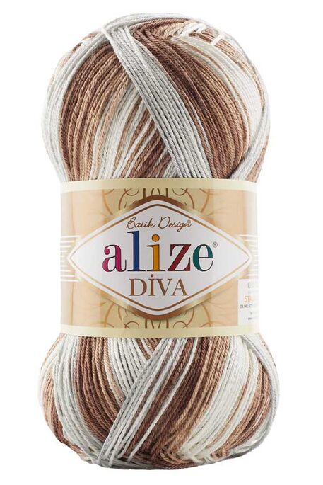 Alize Yarn - ALİZE DİVA BATİK COLOR 5742