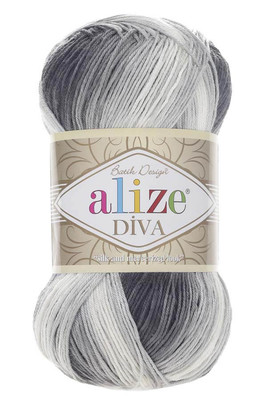 Alize Yarn - ALİZE DİVA BATİK KNİTTİNG YARN 1900