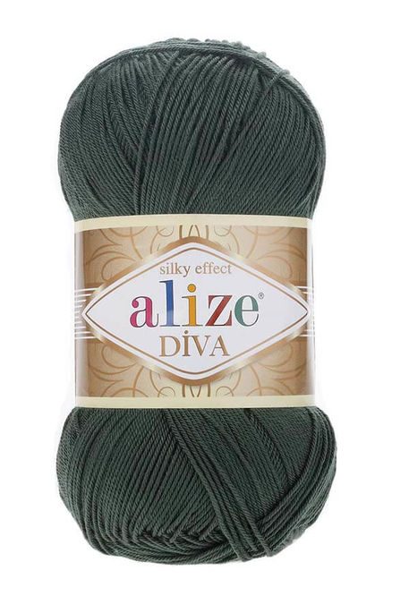 Alize Yarn - ALİZE DİVA KNİTTİNG YARN 131 Khaki