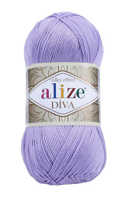 Alize Yarn - ALİZE DİVA KNİTTİNG YARN 158 Lavender