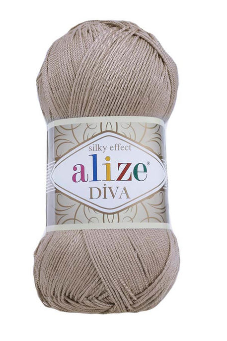 Alize Yarn - ALİZE DİVA KNİTTİNG YARN 167 Beige