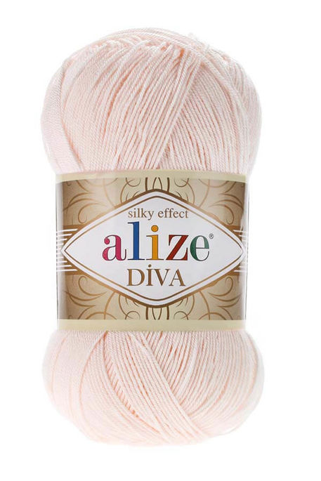 Alize Yarn - ALİZE DİVA KNİTTİNG YARN 382 Powder