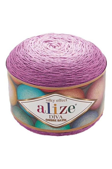 Alize Yarn - ALİZE DİVA OMBRE BATİK COLOR 7244