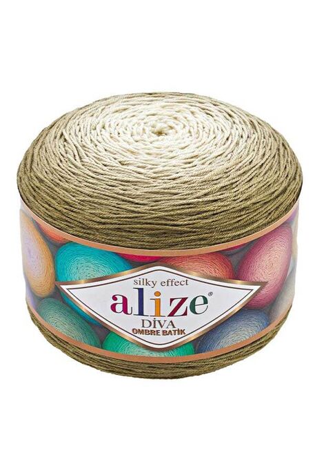 Alize Yarn - ALİZE DİVA OMBRE BATİK COLOR 7374