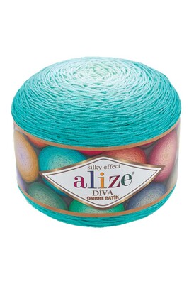 Alize Yarn - ALİZE DİVA OMBRE BATİK KNİTTİNG YARN 7370