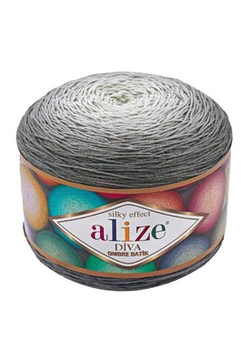 Alize Yarn - ALİZE DİVA OMBRE BATİK KNİTTİNG YARN 7380