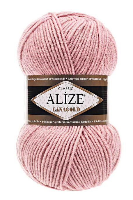 Alize Yarn - ALİZE LANAGOLD 161 Pudra