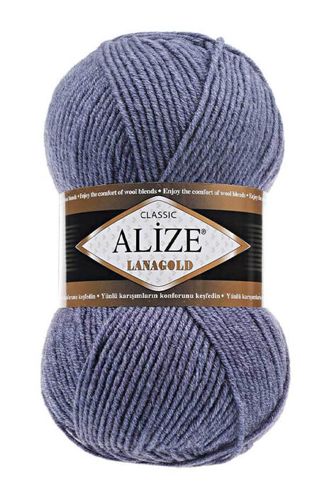 Alize Yarn - ALİZE LANAGOLD 203 Denim Melanj