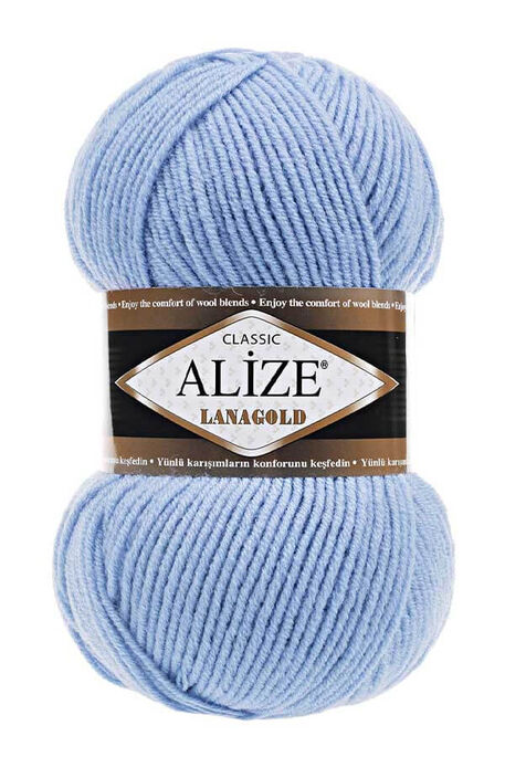 Alize Yarn - ALİZE LANAGOLD 40 Mavi