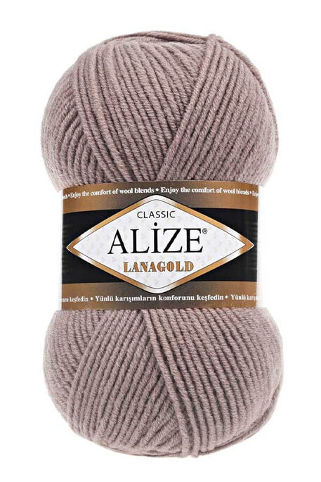 Alize Yarn - ALİZE LANAGOLD 584 Kahve