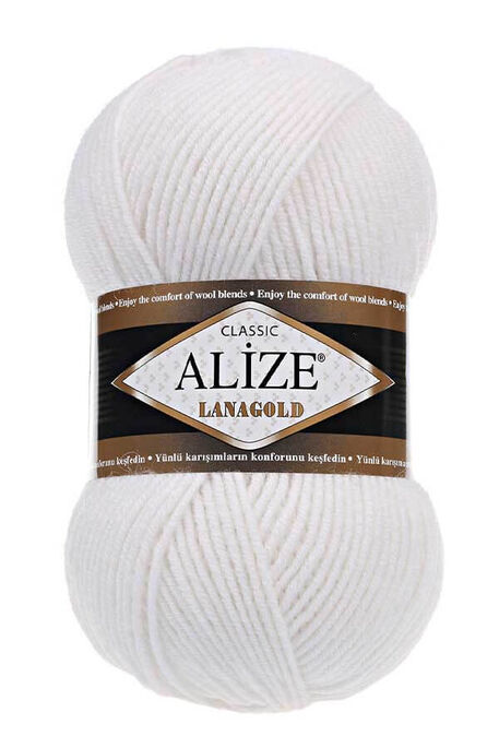 Alize Yarn - ALİZE LANAGOLD KNİTTİNG YARN 55