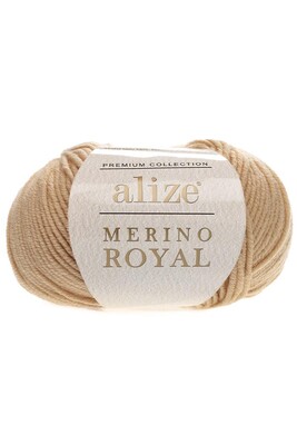 Alize Yarn - ALİZE MERİNO ROYAL 256 Vizon