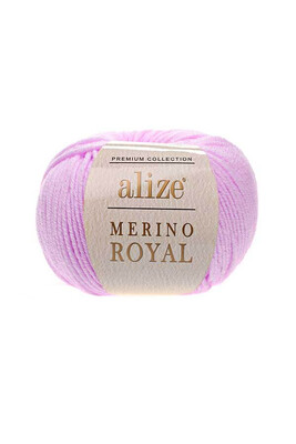 Alize Yarn - ALİZE MERİNO ROYAL 474 Leylak